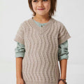 Lang Yarns Knitting Pattern Vest Pattern Bundle in ATLANTIS by LANGYARNS | Punto 41-018