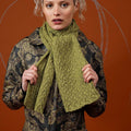 Lang Yarns Knitting Pattern VIRGINIA Scarf Pattern Bundle in Baby Alpaca by LANGYARNS | Punto 76-005