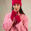 Lang Yarns Knitting Pattern WANDA Wrist warmers Pattern Bundle in Cashmere Lace by LANGYARNS | Punto 60-017