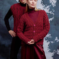 Lang Yarns Knitting Pattern WENDA Unisex Jacket Pattern Bundle in Yak by LANGYARNS | Fatto a Mano 286-049