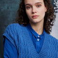 Lang Yarns Knitting Pattern WILMA Slipover Pattern Bundle in Yak by LANGYARNS | Fatto a Mano 286-054