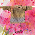 Lang Yarns Knitting Pattern Wrap-over sweater Pattern Bundle in BABY COTTON COLOUR by LANGYARNS | Punto 36-006