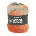 Lang Yarns Knitting Pattern XS - 3 balls / TURQUOISE/ORANGE/YELLOW 1146.0009 JOYFUL HEART Vest Pattern Bundle in Move 6ply by LANGYARNS | Punto 86-011