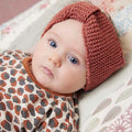 Lang Yarns Knitting Pattern YLVA Headband Pattern Bundle in Merino 200 Bébé by LANGYARNS | Punto 80-007