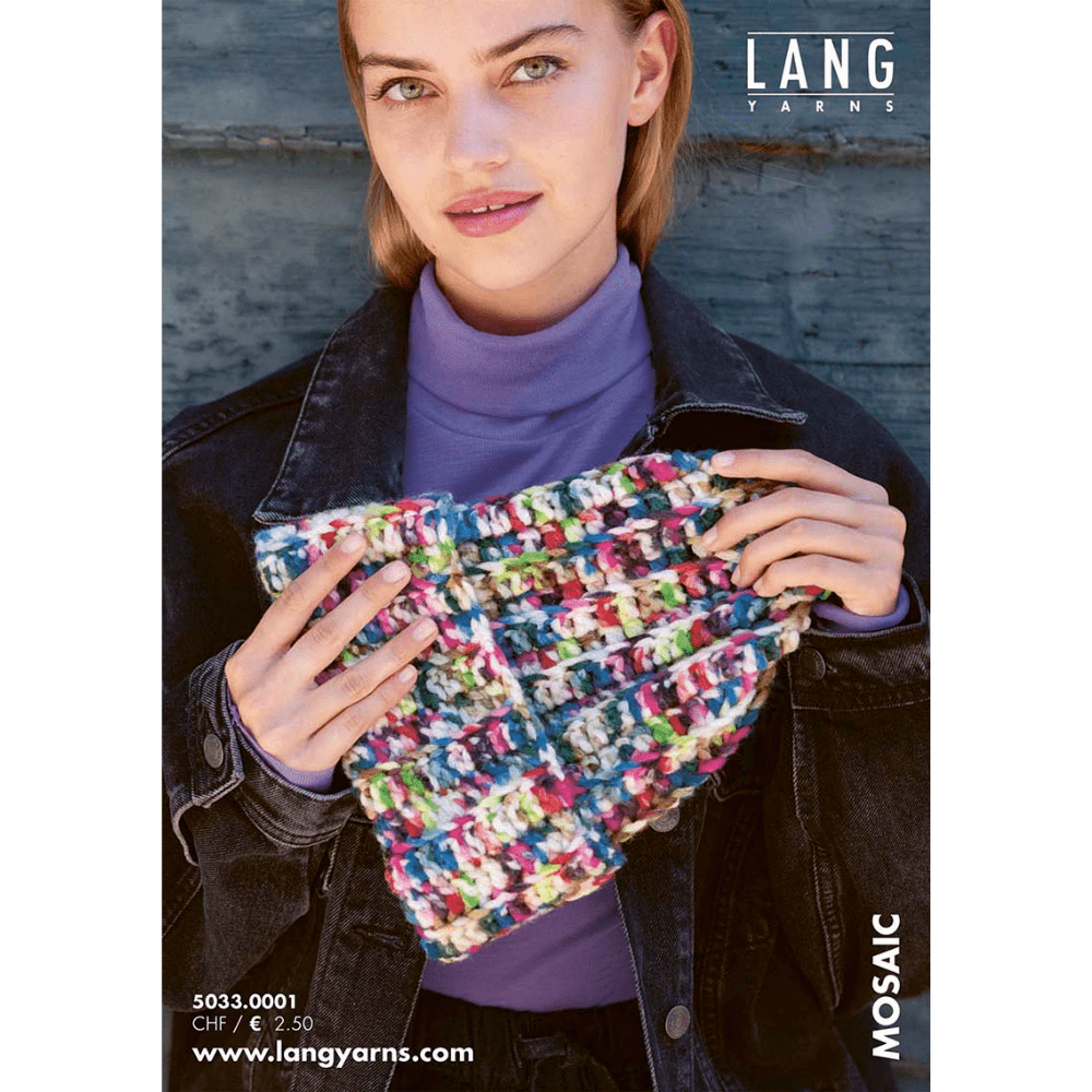 Lang Yarns Print Books LANG YARNS | MOSIAC Hat Patterns