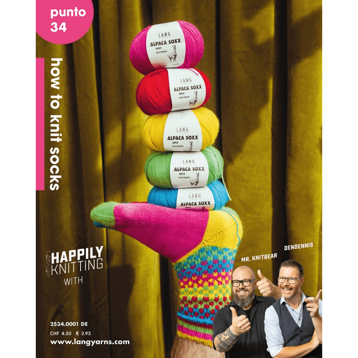 Lang Yarns Print Books LANGYARNS | Punto Magazine 34 | Socken | 2534