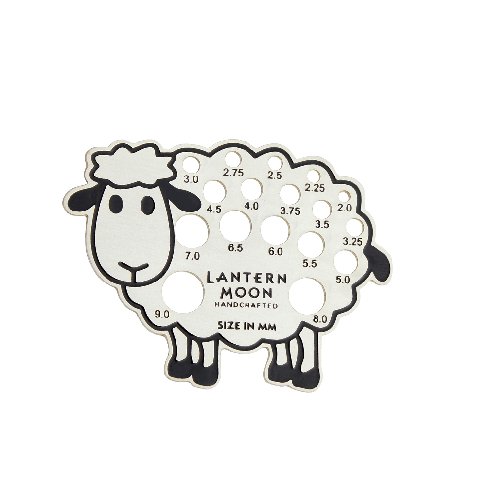 Lantern Moon needle gague Lantern Moon | Meadow Knitting Needle Gauge