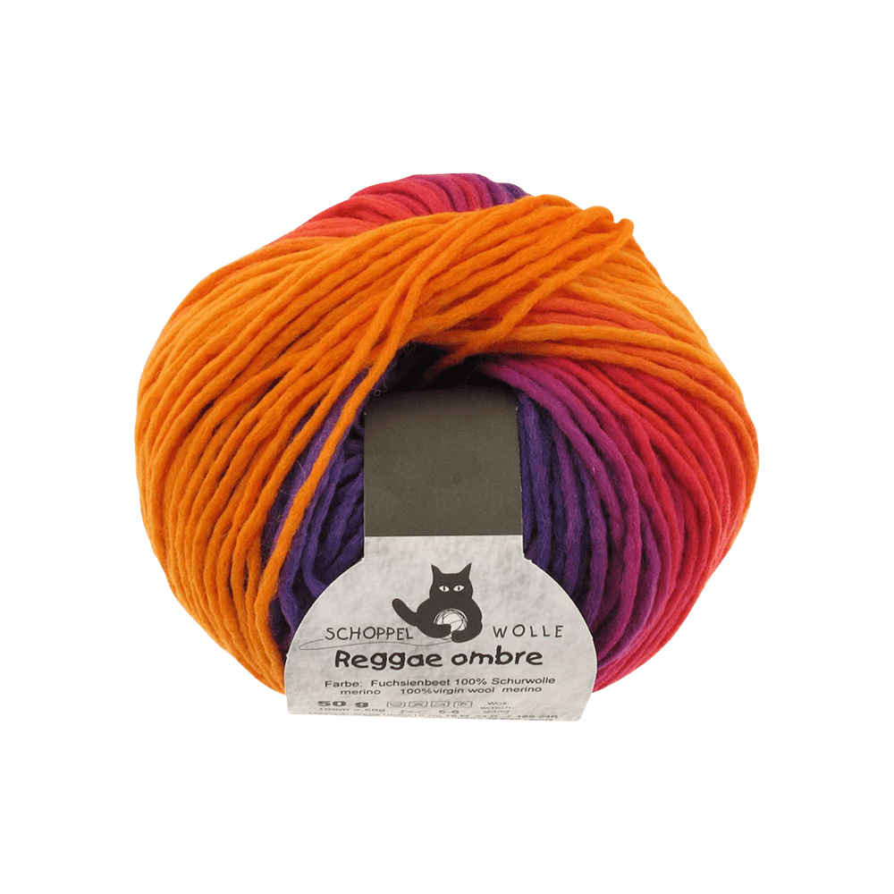 Schoppel Wolle Yarn A Bed of Fuchsia SCHOPPEL | Reggae Ombré | 690ombre