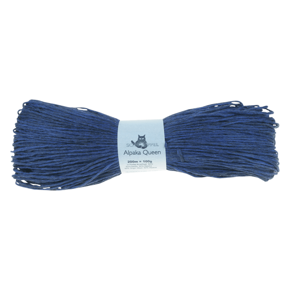 Schoppel Wolle Yarn Amethyst SCHOPPEL | Alpaka Queen | Aran / Chunky | 5 Pack | 1400