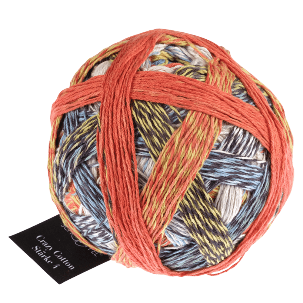 Schoppel Wolle Yarn Bedrock SCHOPPEL | Crazy Cotton Stärke 4 | 1861