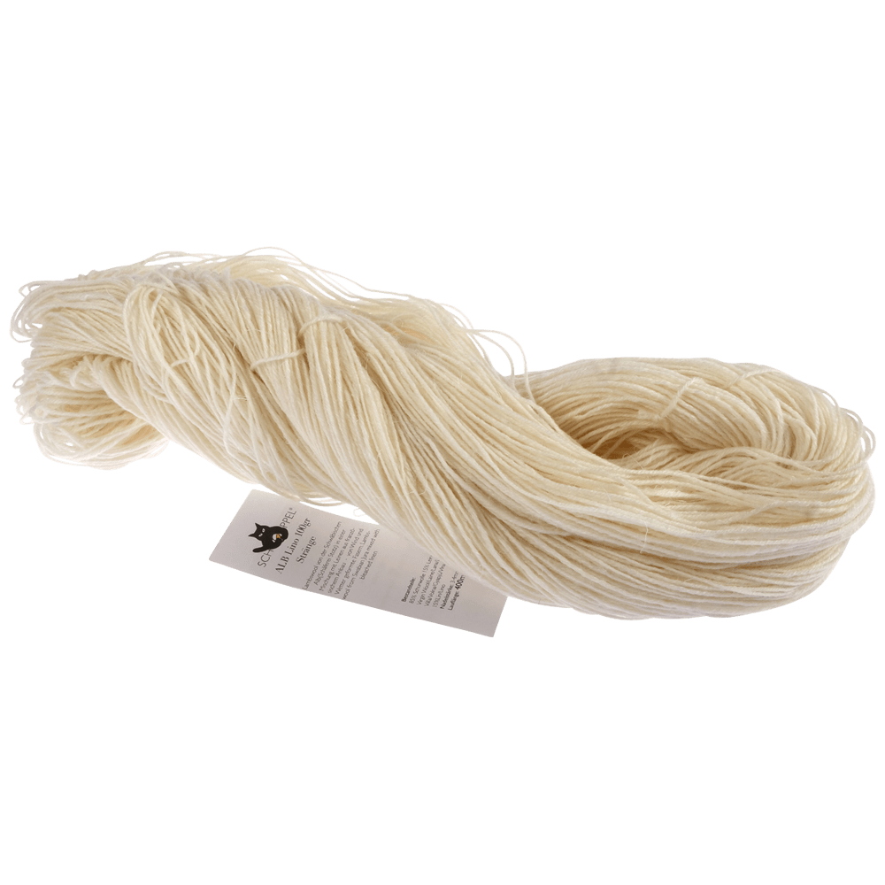 Schoppel Wolle Yarn SCHOPPEL | Undyed | Alb Lino Stränge 100g | 980