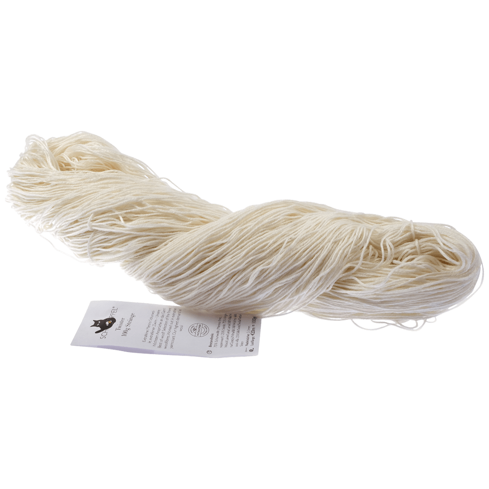 Schoppel Wolle Yarn SCHOPPEL | Undyed | Twister 100g Skein | 10 Pack | 980