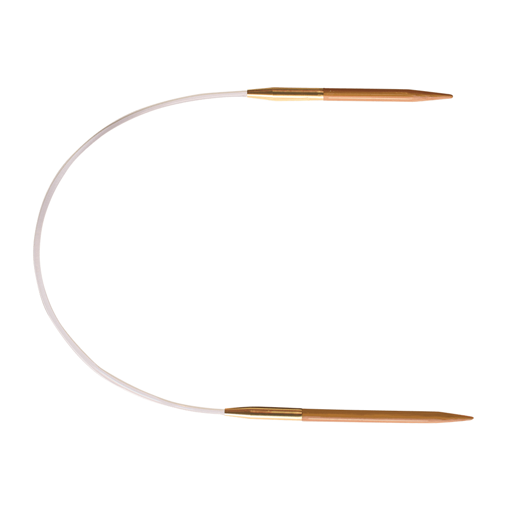 Seeknit Knitting Needles 2.00mm Seeknit | Koshitsu | Asymmetric Fixed Circular Knitting Needles | 23cm