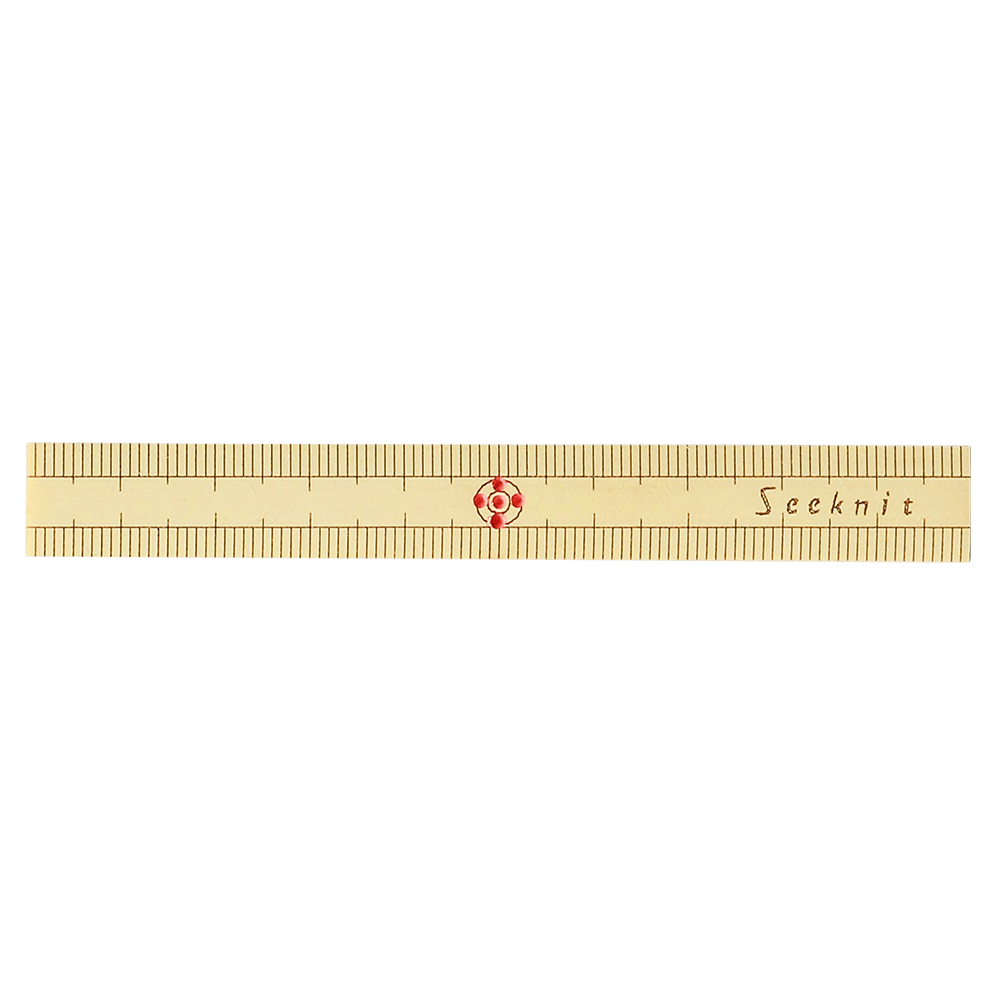 Seeknit Tape Measure 10cm Seeknit | Bamboo Ruler