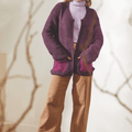 Symfonie Hand Dyed Yarns Symfonie Hand-Dyed Yarn | Plush Cardigan Bundle | Luna | Chronicle 1