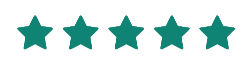5 Star Logo in Green