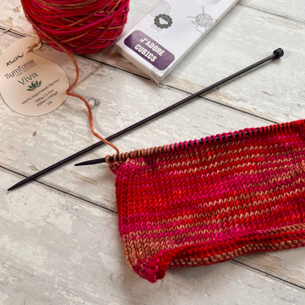 KnitPro J'adore Cubics single Pointed Knitting Needles