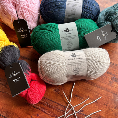 selection of yarn