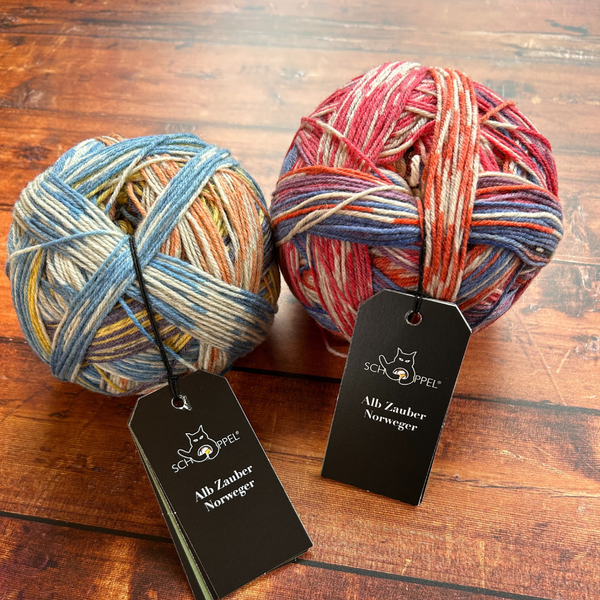 Knitting with ALB ZAUBER NORWEGER