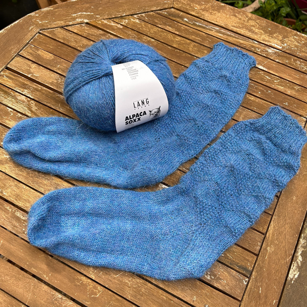 Knitting with ALPACA SOXX 4-PLY