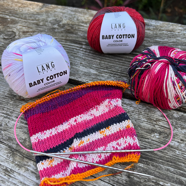 Knitting with BABY COTON COLOUR