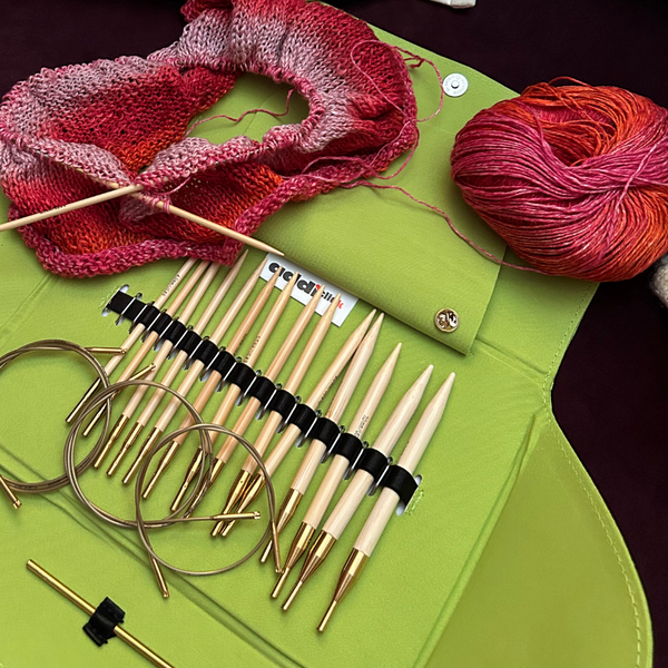 addiClick Bamboo Interchangeable Knitting Needle Set