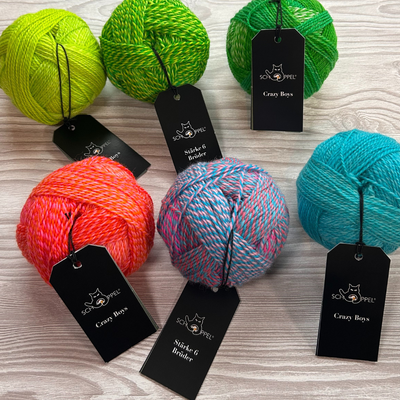 selection of yarn
