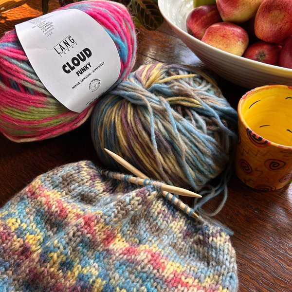 Knitting with CLOUD FUNKY