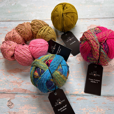 selection of yarn