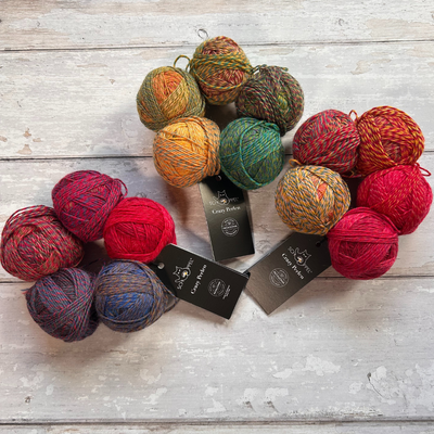 selection of yarn