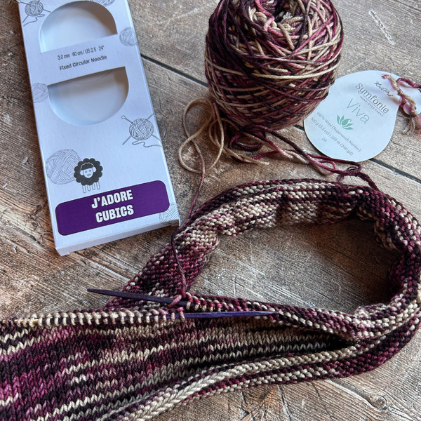 KnitPro J’adore Cubics Fixed Circular Knitting Needles