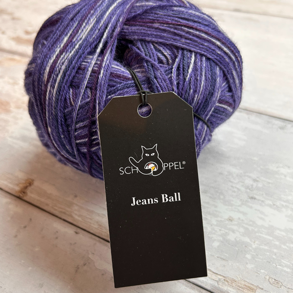Knitting with JEANS BALL