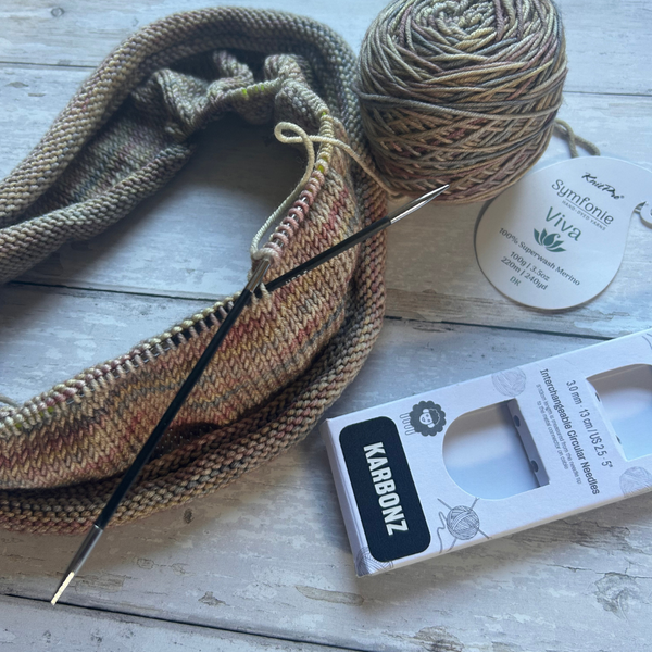 KnitPro Karbonz Interchangeable Knitting Needle Tips