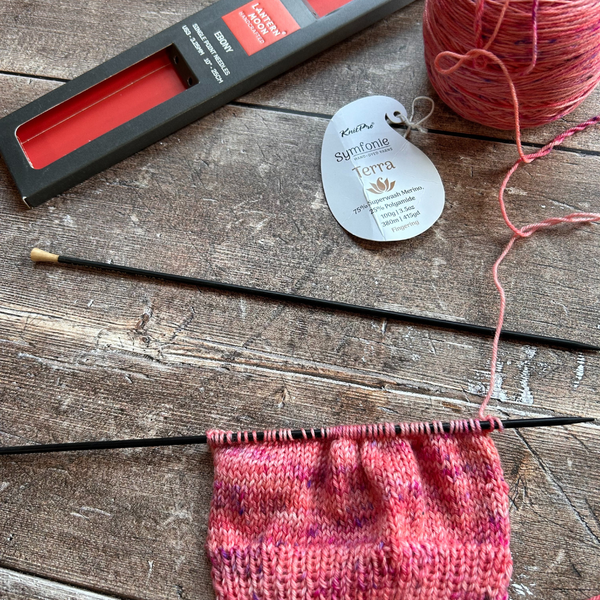 Lantern Moon Ebony Single Pointed Knitting Needles