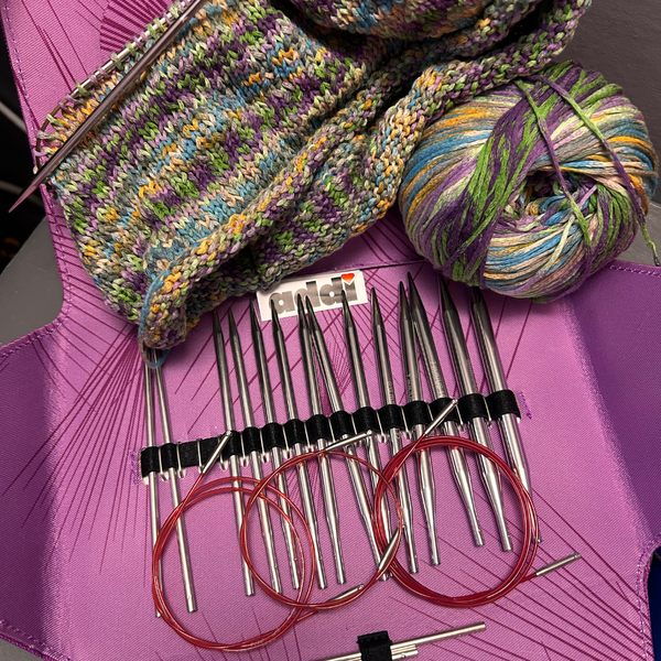 addiClick Long Lace Interchangeable Knitting Needle Set