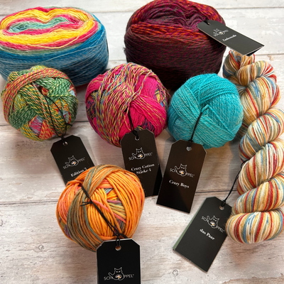 selection of yarn