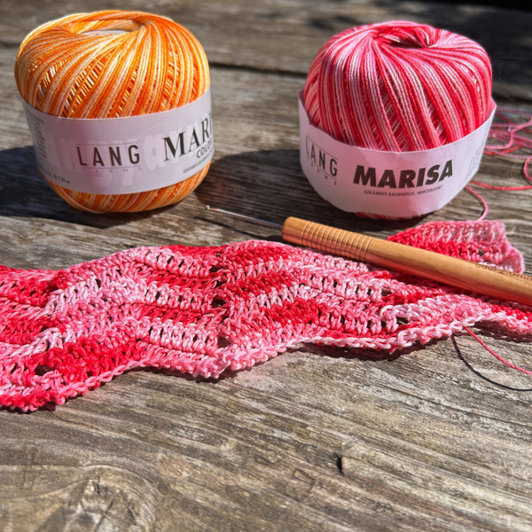 Crocheting with MARISA COLOUR