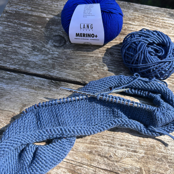 Knitting with MERINO+