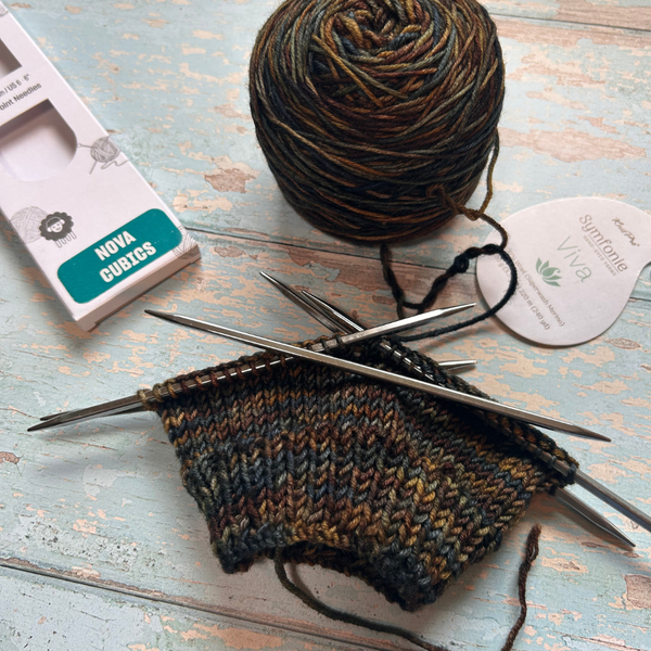 KnitPro Nova Cubics Double Pointed Knitting Needles DPN's