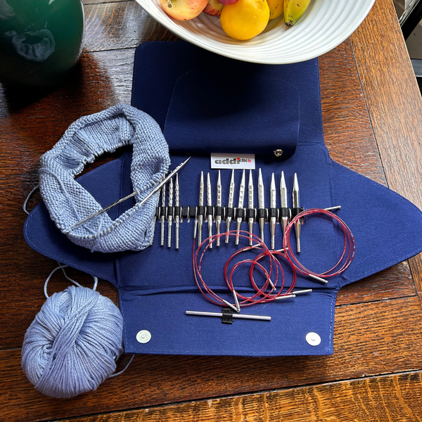addiClick Novel Lace Short Tip Interchangeable Knitting Needle Set