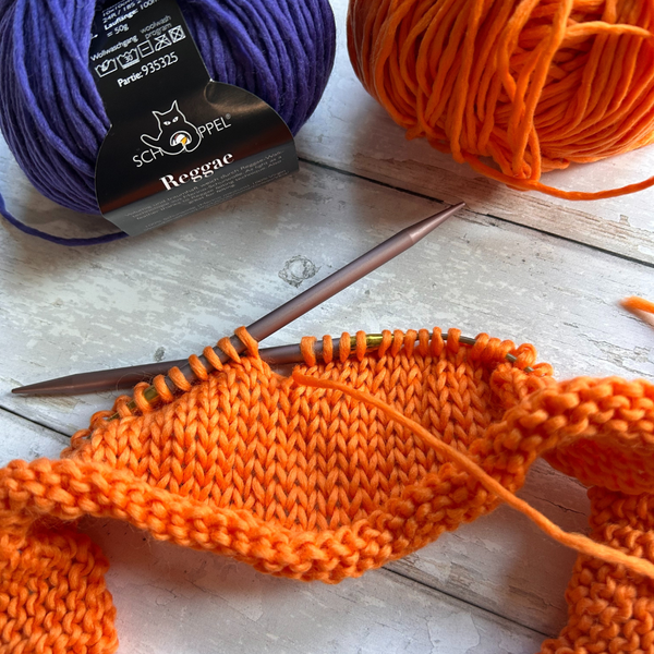 Knitting with REGGAE
