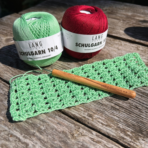 Crocheting with SCHULGARN