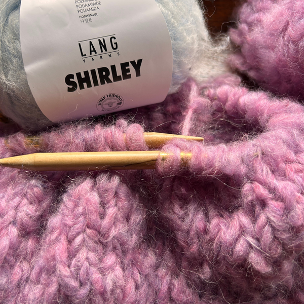 Knitting with SHIRLEY