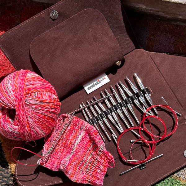 addiClick Short Lace Interchangeable Circular Knitting Needle Set