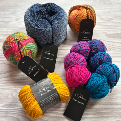 selection of yarn