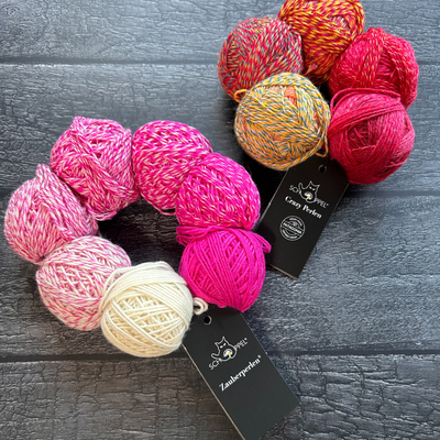 selection of yarn
