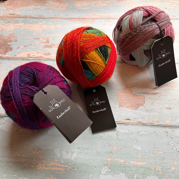 Knitting with ZAUBERBALL
