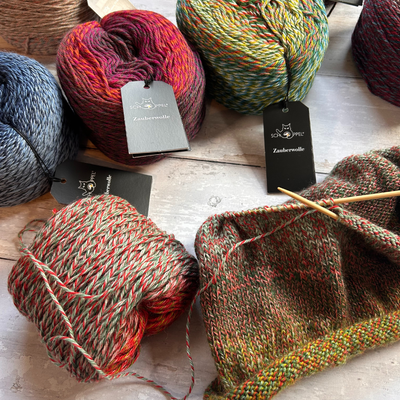 selection of yarn