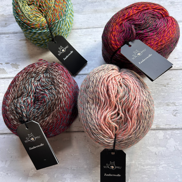 Knitting with ZAUBERWOLLE