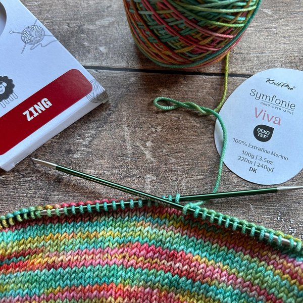 KnitPro Zing Fixed Circular Knitting Needles
